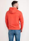 Calvin Klein Jeans Monogram Logo Hoodie, Rhubarb Red