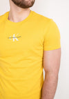 Calvin Klein Jeans Monogram Logo T-Shirt, Super Lemon