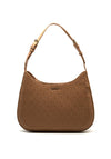 Calvin Klein Medium Mono Shoulder Bag, Safari Canvas