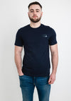 Calvin Klein Highshine Box Logo T-Shirt, Navy