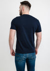 Calvin Klein Highshine Box Logo T-Shirt, Navy