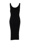 Calvin Klein Jeans Organic Cotton Rib Jersey Dress, Black