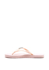 Calvin Klein Womens Flip Flops, Baby Pink