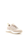 Calvin Klein Womens Leather Chunky Trainers, Grey