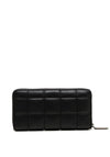 Calvin Klein Re-Lock Quilted Zip Around Wallet, Black