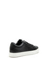 Calvin Klein Womens Leather Chunky Trainer, Black
