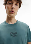 Calvin Klein Chest Box Logo T-Shirt, Balsam Green