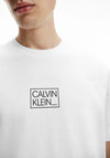 Calvin Klein Chest Box Logo T-Shirt, Bright White