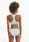 Calvin Klein Racer Back Pastel Bralette, Mint Green