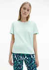 Calvin Klein Classic Pyjama Top, Mint Green