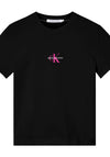 Calvin Klein Jeans Womens Classic Logo T-Shirt, Black