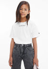 Calvin Klein Jeans Girls Boxy T-Shirt, White