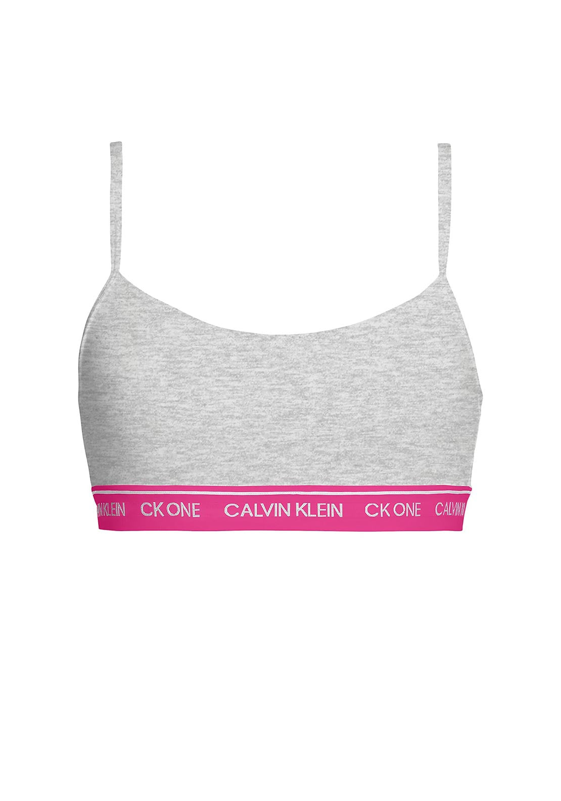 Calvin Klein Adjustable Straps Bralette, Grey