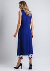 Camelot Split Front Tunic Dress, Dark Blue