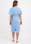 Camelot Bell Sleeve Midi Dress, Powder Blue