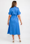 Camelot Utility Midi Shirt Dress, Blue