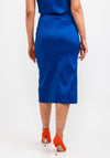 Camelot Shimmer Pencil Skirt, Royal Blue