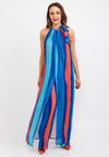 Camelot Ombre Sleeveless Tunic Top, Blue Multi