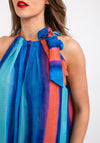 Camelot Ombre Sleeveless Tunic Top, Blue Multi