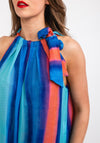 Camelot Ombre Sleeveless Tunic Top, Blue Multi