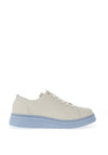 Camper Runner Up Leather Trainers, Light Grey