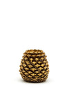 Fern Cottage Pinecone Candle Holder, Gold