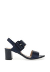 Caprice Leather Chain Platform Sandals, Ocean