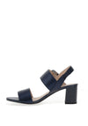 Caprice Leather Chain Platform Sandals, Ocean