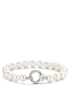 Ti Sento Pearl Beaded Bracelet, Silver