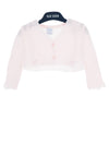 Sardon Baby Girls Knit Short Cardigan, Pink