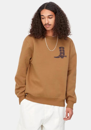 Carhartt Boot Sweatshirt, Hamilton Brown