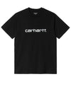 Carhartt Script T-Shirt, Black & White