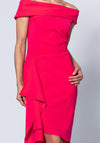 Caroline Kilkenny Cruz Bardot Dress, Pink