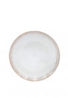 Casa Fina Taormina Dinner Plate, White