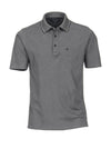 Casa Moda Polo Shirt, Grey & Black
