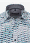 Casa Moda Geo Print Shirt, Blue