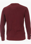 Casa Moda Premium Cotton O-Neck Sweater, Wine