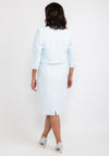 Cassandra Textured Bolero & Dress, Sky Blue