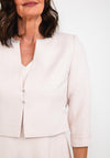 Cassandra Jacquard Bolero & A Line Midi Dress, Blush
