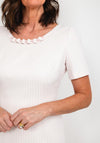 Cassandra Circle Jacquard Bolero & Dress, Pink