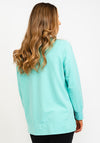 The Casual Company Frankie Star Applique Sweater, Mint