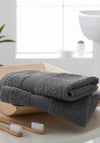 Catherine Lansfield Antibacterial Towel, Charcoal
