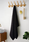 Catherine Lansfield Diamond Geometric Sculpted Towel, Black