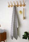 Catherine Lansfield Diamond Geometric Sculpted Towel, Grey