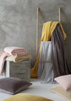 Catherine Lansfield Raschel Extra Large Velvet Throw, Blush