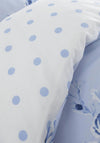 Catherine Lansfield Canterbury Reversible King Duvet Set, Corn Blue