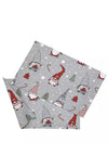 Catherine Lansfield Christmas Gnomes Pair of Reversible Placemats, Grey
