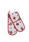 Catherine Lansfield Robins Double Oven Glove, White