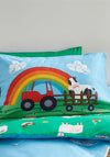 Catherine Lansfield Farmyard Animals Kids Duvet Set, Green