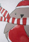 Catherine Lansfield Robin Cushion, Red